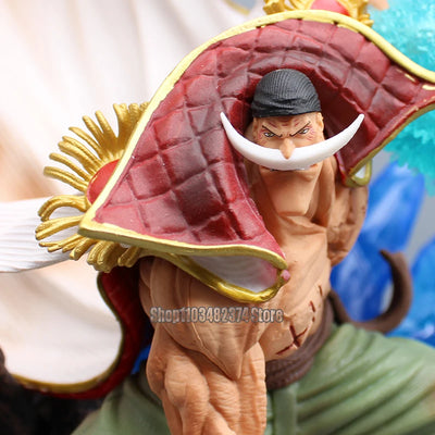 40cm One Piece Whitebeard Pirates Figure Fighting Edward Newgate Statue Gk White Beard Action Figure Model PVC Collection Toys - Otaku Legends Store