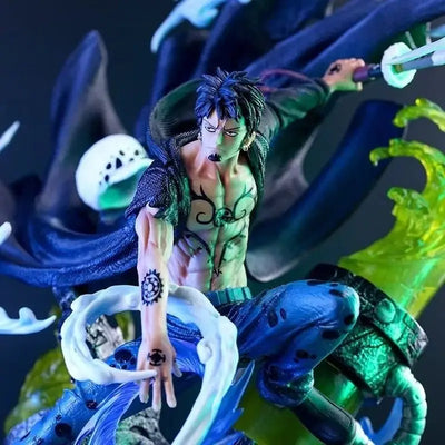 46cm One Piece Trafalgar D. Water Law Heart Pirates Captain Large Anime Figure Collection Model Doll Desk Decoration Statue Toys - Otaku Legends Store