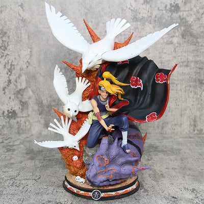 New 40cm Naruto Anime Figure Deidara Akatsuki Peripheral Collect Statue PVC Model Desktop Decoration Ornaments Birthday Gift Toy - Otaku Legends Store