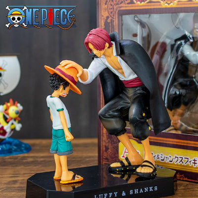 18cm One Piece Anime Figure Four Emperors Shanks Straw Hat Luffy Action Figure One Piece Sabo Ace Sanji Roronoa Zoro Figurine - Otaku Legends Store