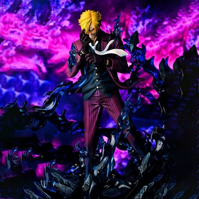 ONE PIECE 25cm Figure Sanji Anime Figures Pop Smoking Sanji Figurine Devil Foot Statue Pvc Collection Kids Toys Birthday Gifts ﻿ - Otaku Legends Store