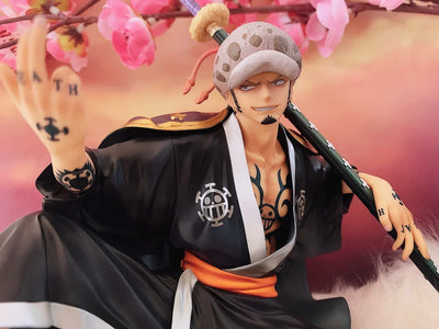 In Stock Megahouse Portrait of Pirates ONE PIECE TRAFALGAR.LAW New Original Anime Figure Model Toy Action Figures Collection PVC - Otaku Legends Store