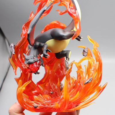 20cm Anime Pokemon Gk Charizard Figures Amazing Museum Action Cute Statue Desktop Decoration Collection Ornament Kid Toy Gifts - Otaku Legends Store