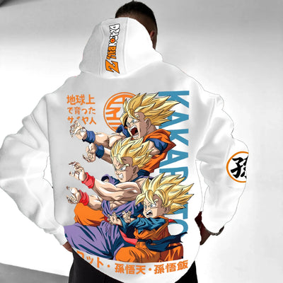 Dragon Ball Dragon Ball – Son Goku Felpa con Cappuccio