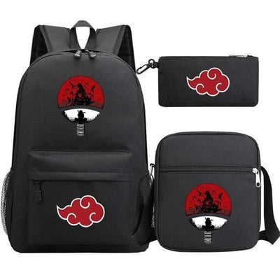 Naruto Sasuke Uchiha Zaino Scuola