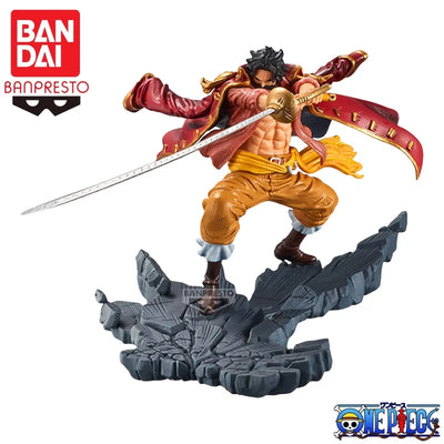 In Stock Bandai Original Banpresto One Piece Gol D Roger Whitebeard Action Figure Model Doll Brand New Boxed Toys Model Garage - Otaku Legends Store