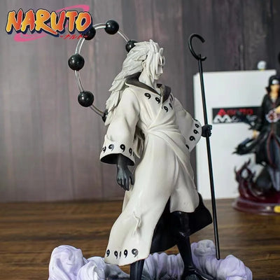 Naruto Anime Figure Model 28cm Uchiha Madara Action Figure PVC Statue Collectible Kids Toys Gift - Otaku Legends Store